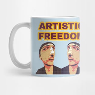 Artistic freedom Mug